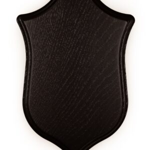 Bukkeplade mørk, 22 x 14 cm.